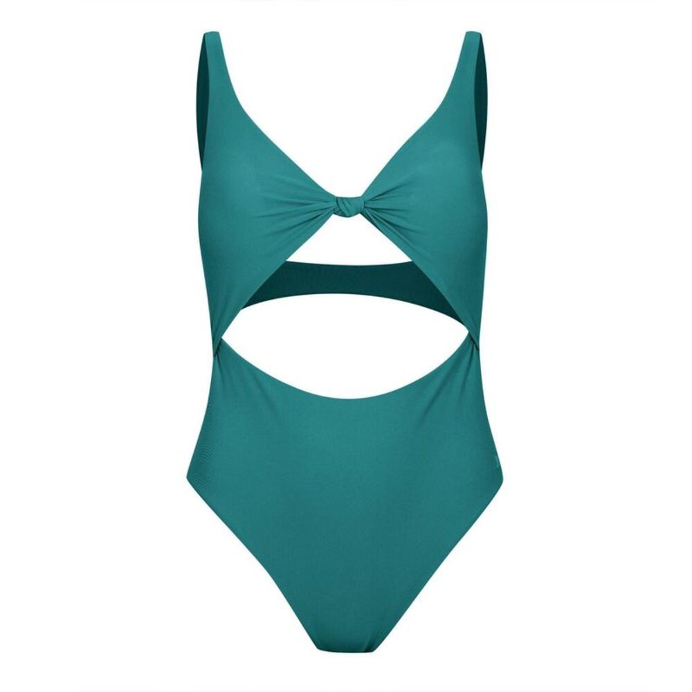 Jack Wills Womens/Ladies Knotted One Piece Bathing Suit / Poseidon